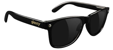 Glassy Leonard Polarized Sunglasses- Black