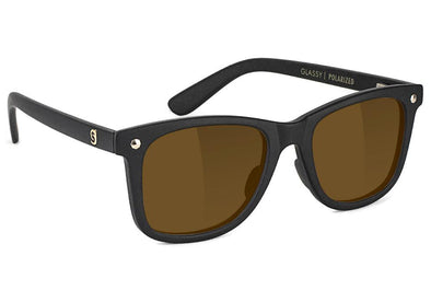 Glassy Mikemo Premium Polarized Sunglasses- Black/Tortoise